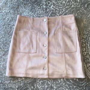 Forever 21 Suede Skirt